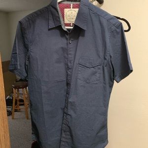 Native Code Micro Dot Slim Fit Shirt - M